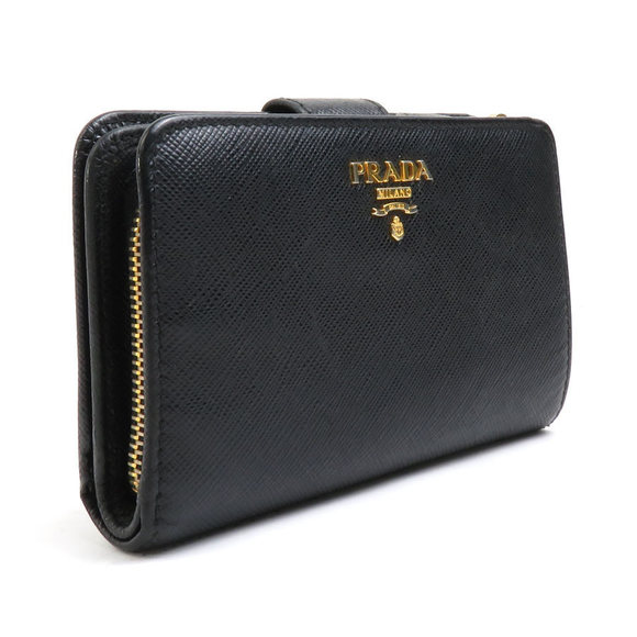 Prada leather Black Wallet - Picture 1 of 5